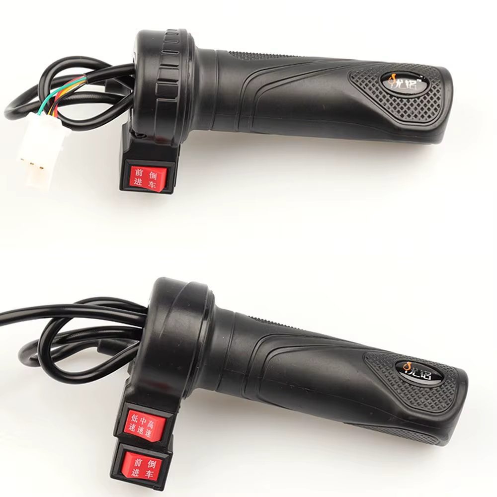 Guidon d'accélérateur pour vélo électrique, poignée d'accélérateur torsadée, accessoires de vélo éle