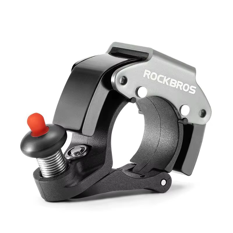ROCKBROS – sonnette de vélo en alliage d'aluminium, alarme sonore Portable de petit Volume pour la s
