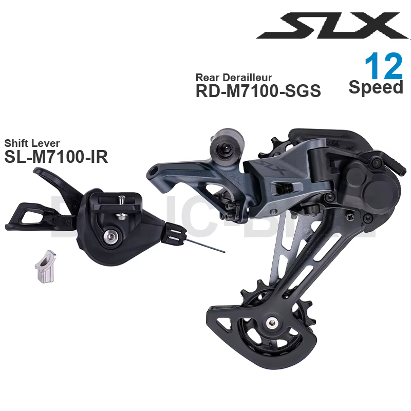 WinterMANO SLX M7100 1x12v Groupe 12 Vitesses SL-M7100-R Shifter et RD-M7100-SGS Dérailleur Arrière