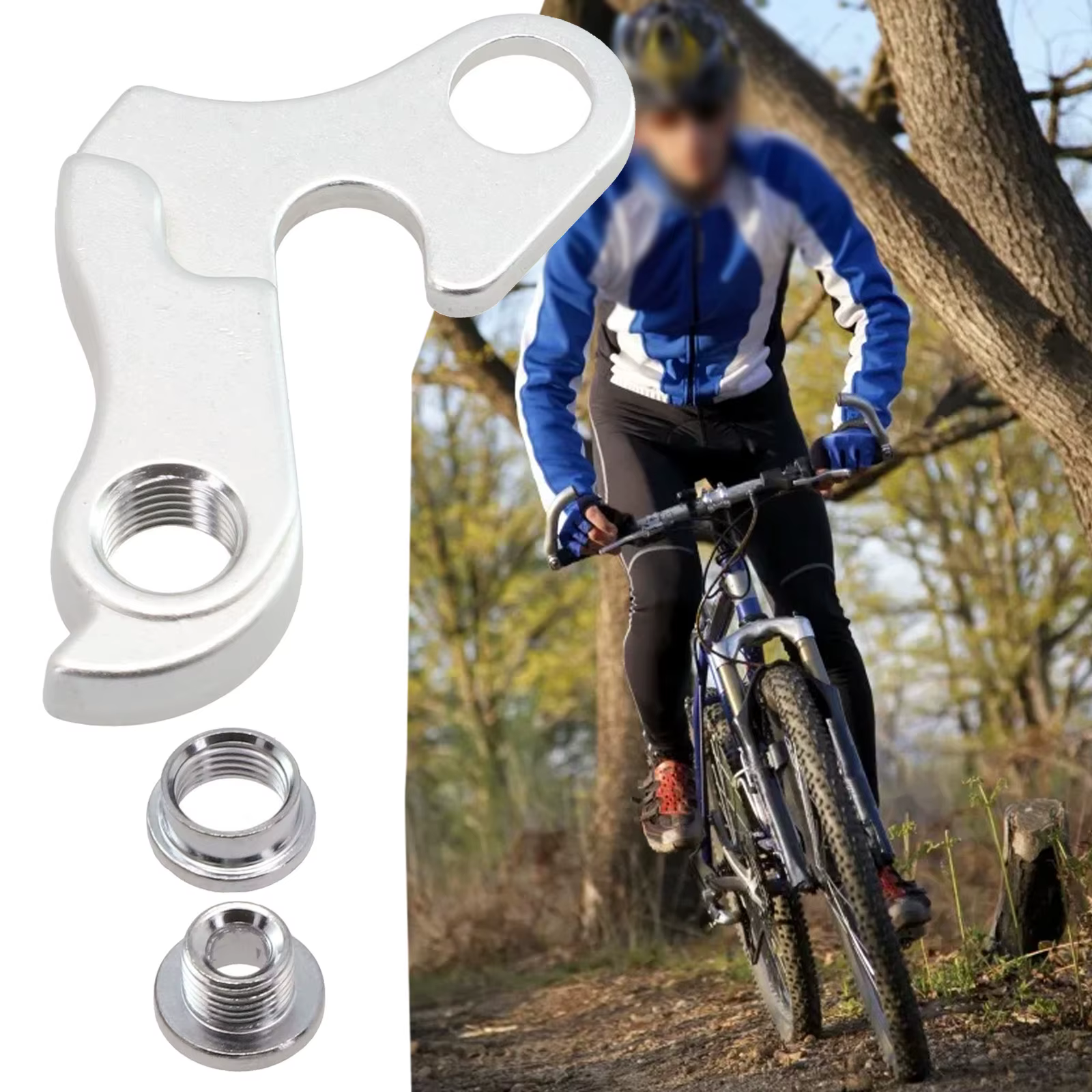 Cintre de vélo de route et vtt, pièce de dérailleur arrière en alliage, cyclisme de course pour cadr