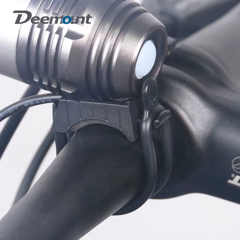 10/5/2 pièces bande de Gel pour phare de vélo lampe arrière guidon poste montage lumière LED support