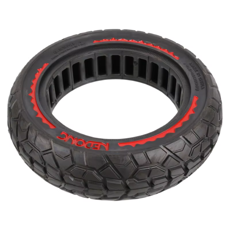 Pneus solides tout-terrain 9,5 * 2,5 adaptés aux scooters électriques, pneus anti-explosion 9,5 pouc