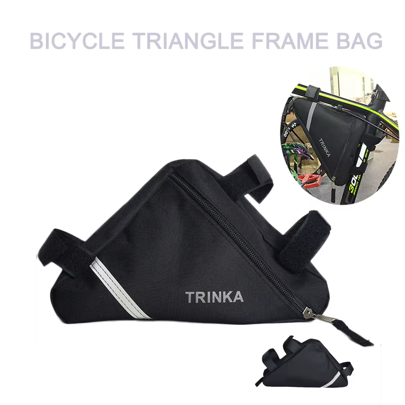 Vélo Triangle Sac Vélo Avant Cadre Guidon Étanche Sacs De Cyclisme Pièces De Vélo