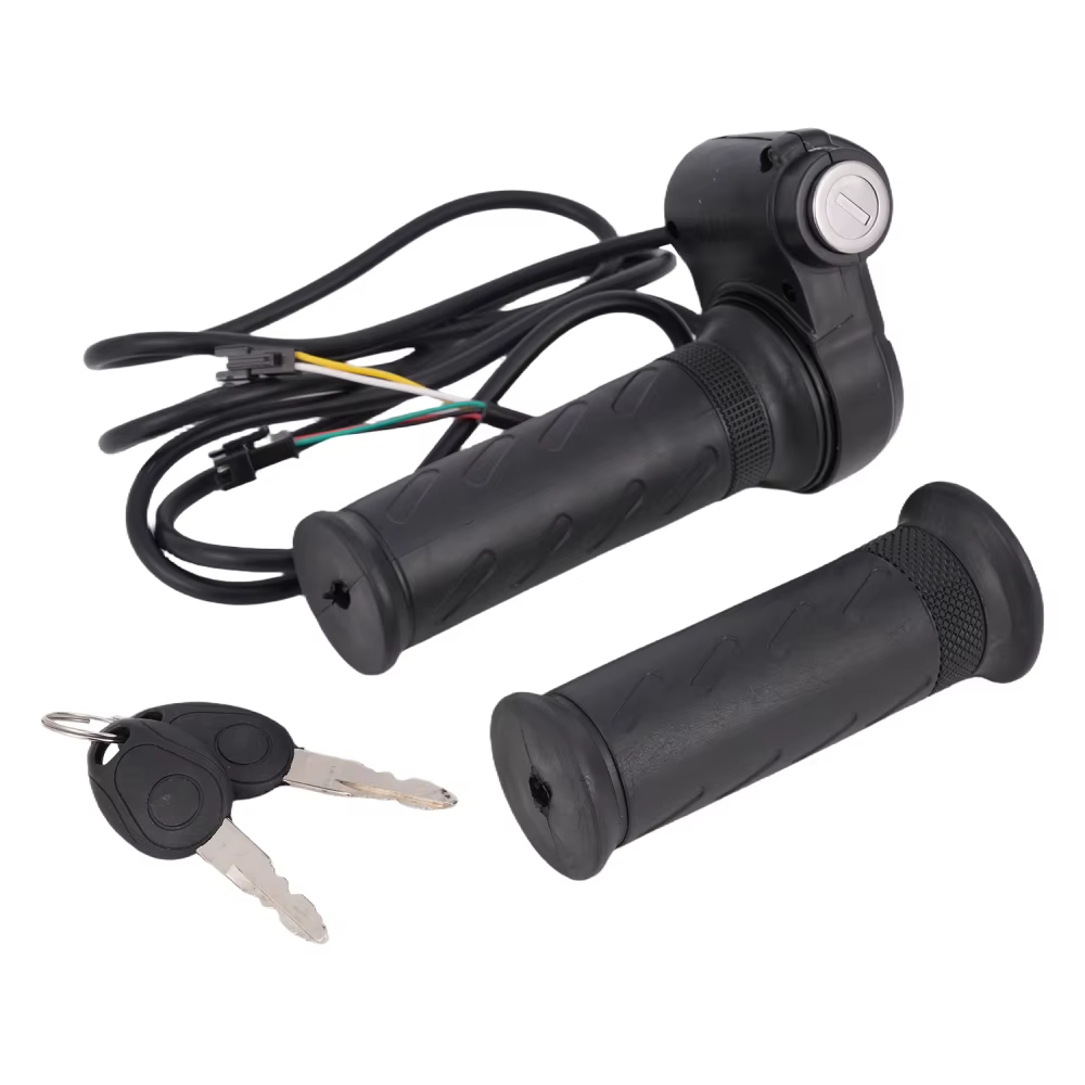 Poignée d'accélérateur à torsion complète pour vélo électrique Ridestar Q20, 2 clés