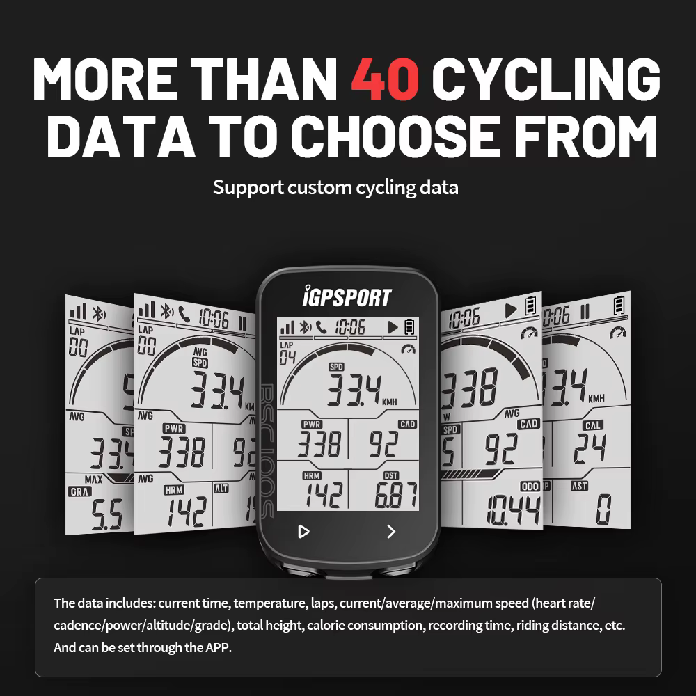 IGPSPORT BSC100S ANT + GPS odomètre vélo ordinateur équitation compteur de vitesse sans fil Support