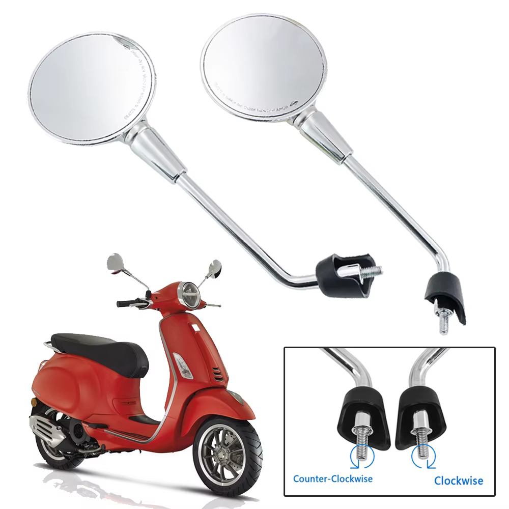 Rétroviseurs latéraux droits pour motos, rétroviseurs pour Ect PA Primavera 4T-3V NOABS 50 125 150 E