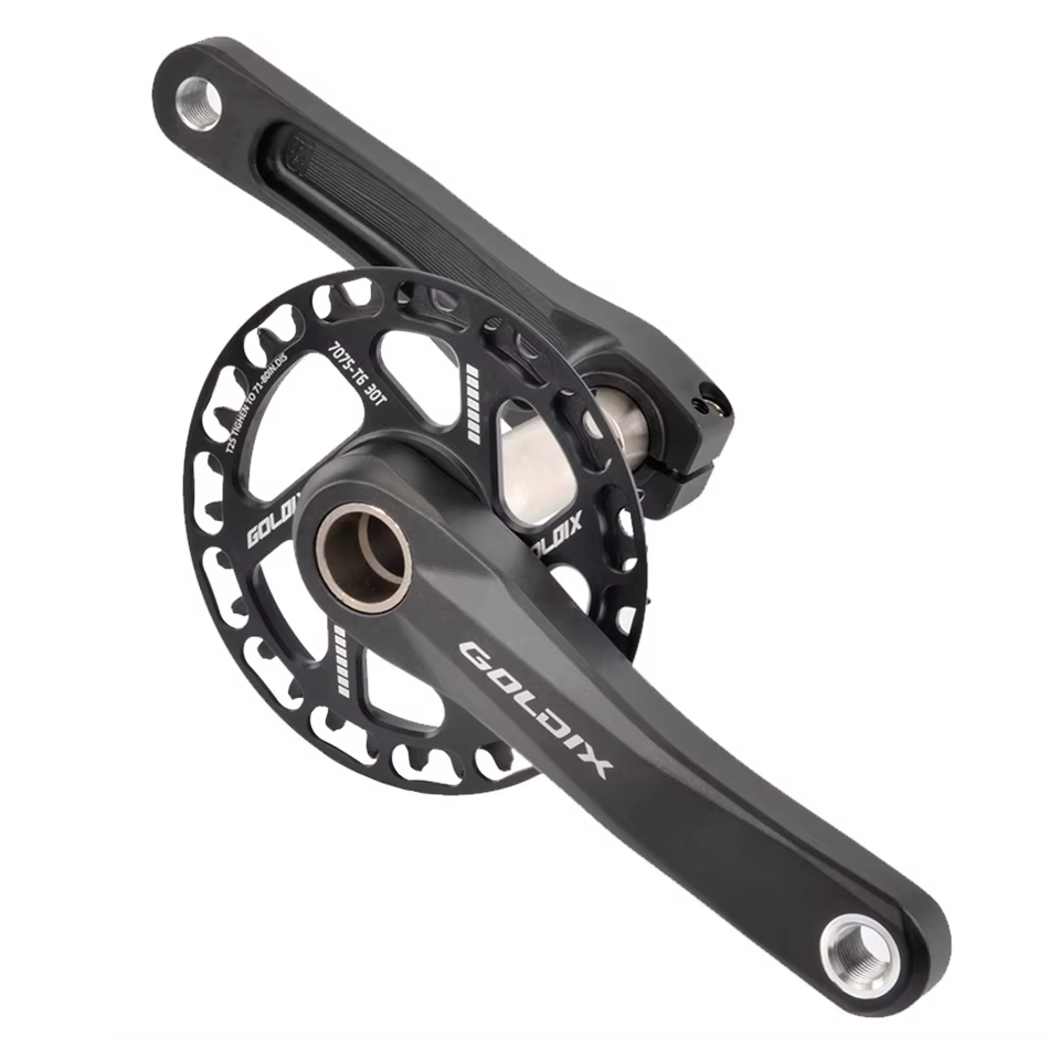 GOLDIX – pédalier de vélo pour enfants, 110/127/140/150/155/160mm, avec disque de protection, 30T 32