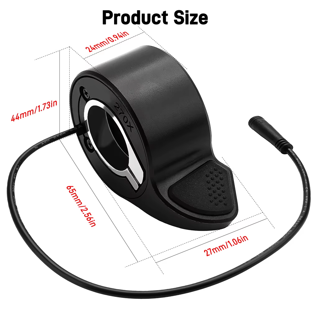 Accélérateur à pouce Yibeico pour moto Super 73 S2/R/RX/ZX, accélérateur électronique