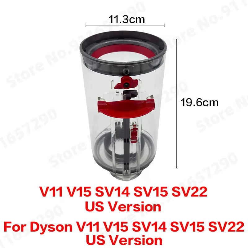 Pièces de rechange pour bac à poussière Dyson V11 V15 SV14 SV15 SV22, ensemble de bac à poussière po