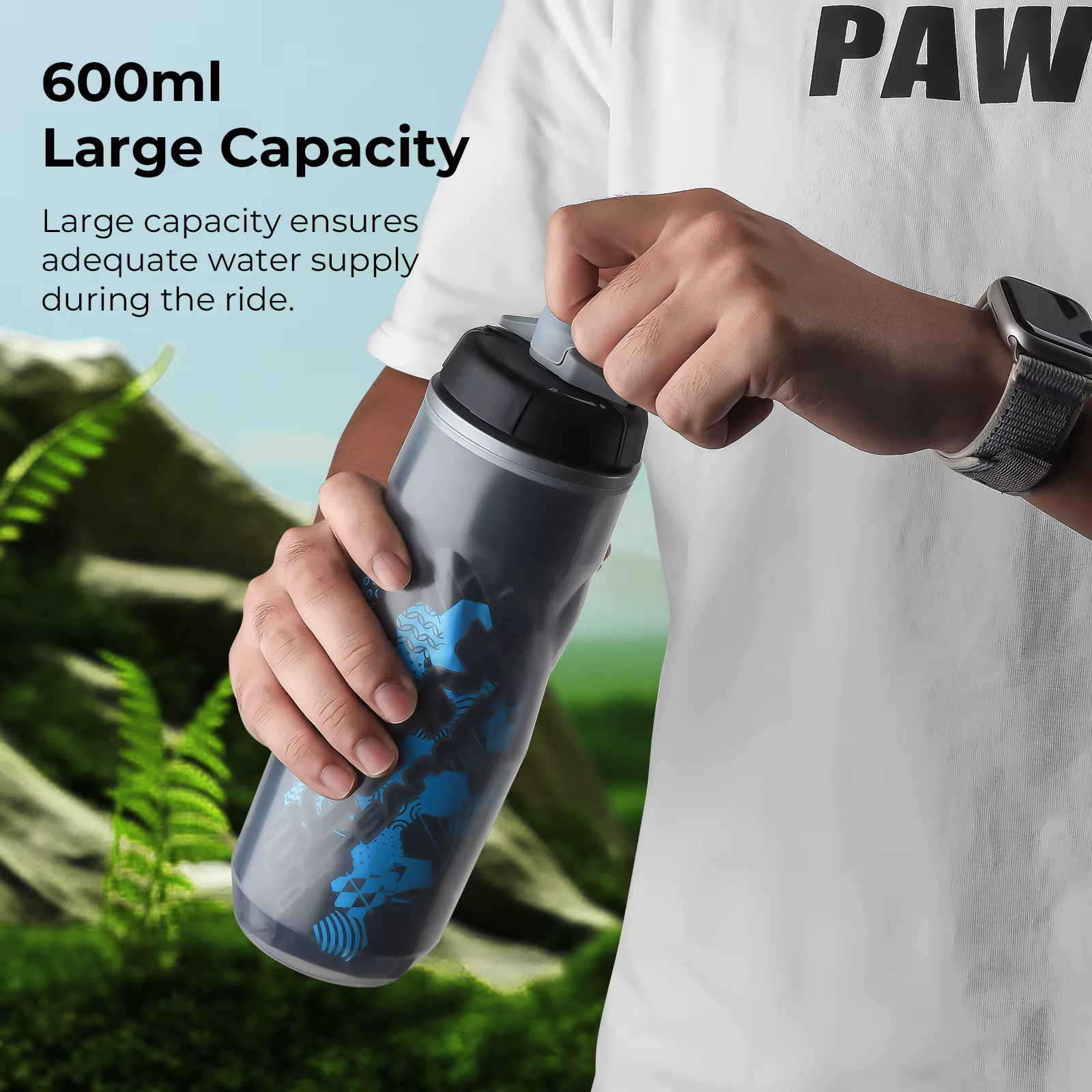 Bolany-Bouteille d'eau de vélo de montagne légère, protection contre la chaleur et la glace, tasse d
