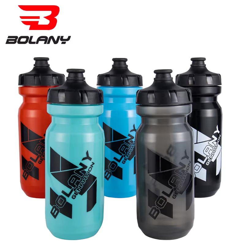 BOLANY 610ML bouteille d'eau de vélo en plastique léger en plein air salle de sport sport tasse Port