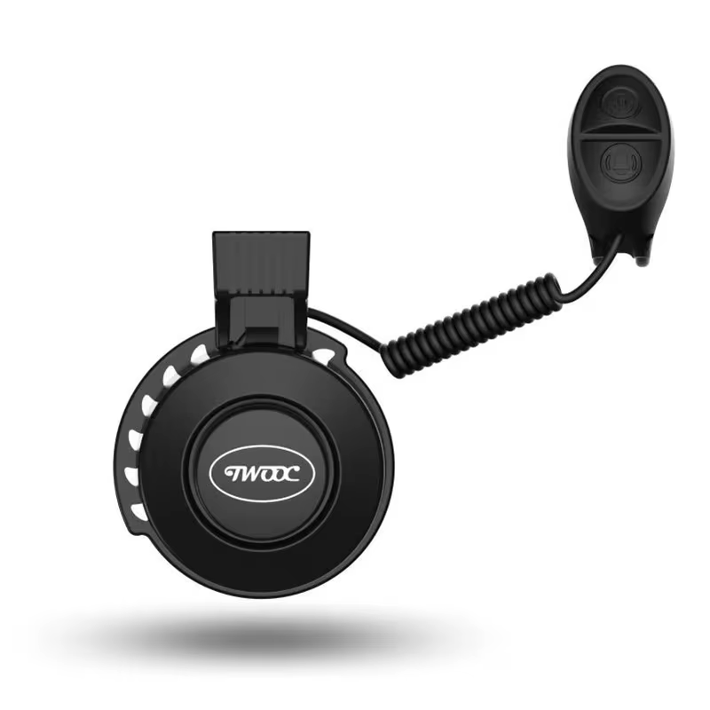 TWOOC T-002S vtt vélo de route sonnette électronique anneau USB Charge vélo Audio vélo guidon klaxon