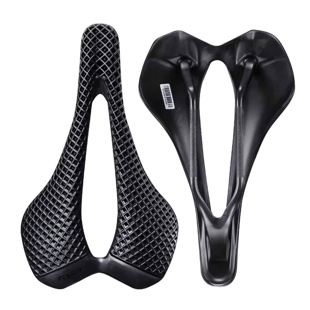 Selle RYET 148g Ultra-légère Imprimé 3D Carbone 243x147mm Pour Course Route Vélo Coussin Assise