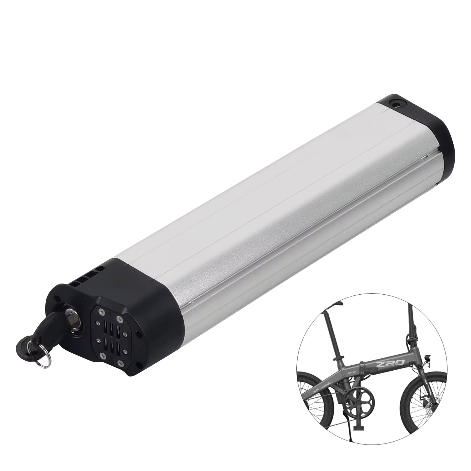 Batterie de vélo électrique pliable, remplacement de la mise à niveau HIMO Z16 Z20 ZB20, 36V, 10,4 A