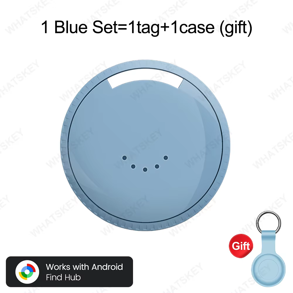 Traceur GPS intelligent Android avec Google Find Hub, localisateur GPS portable, alarme anti-perte A