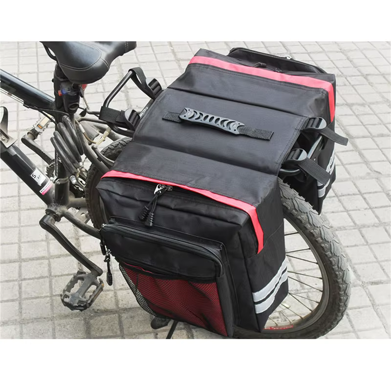 Sac de transport de vélo vtt, support arrière, sac de coffre de vélo, sacoche de bagages, siège arri