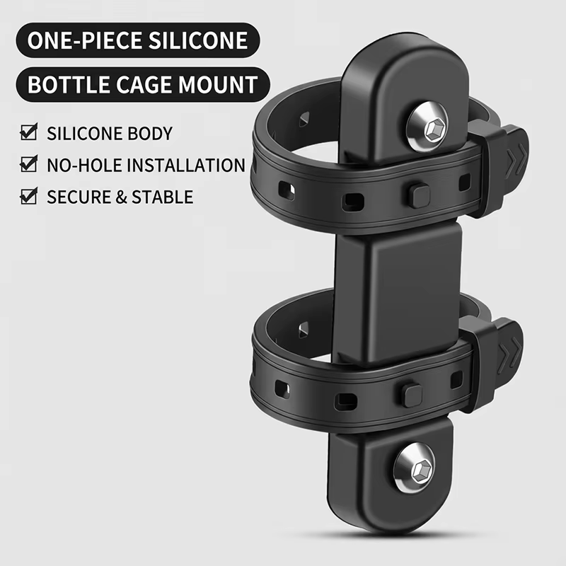 Porte-bouteille de vélo en fibre de carbone, 9g, léger, universel, pour vélo de route, VTT, accessoi