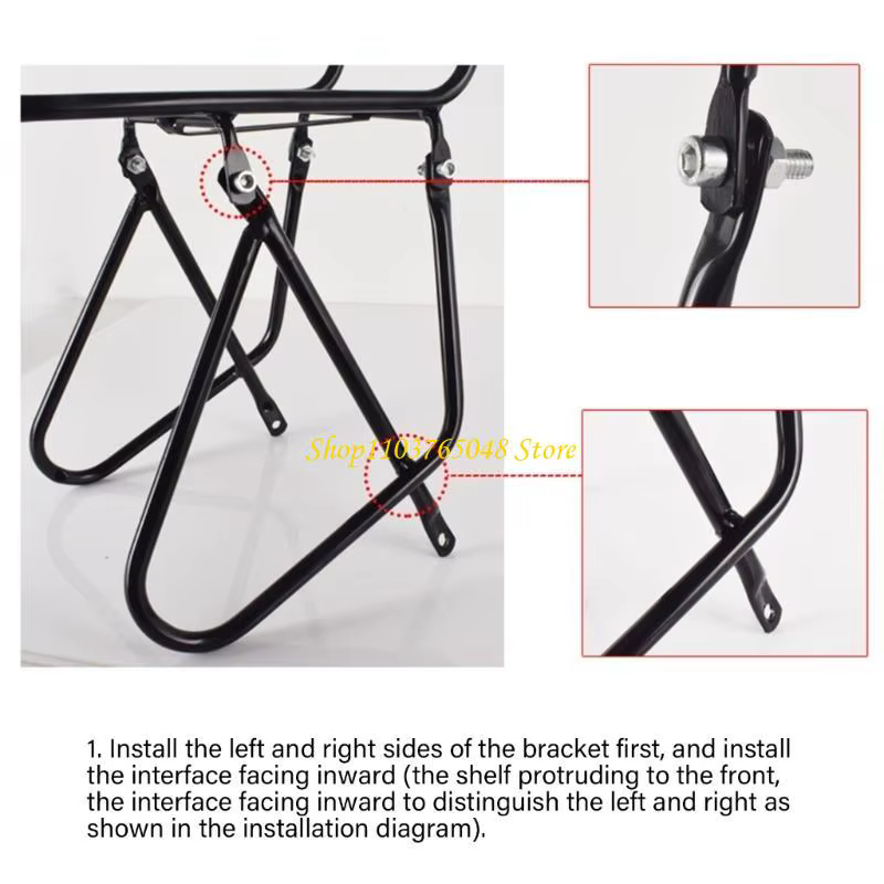 R53E Bugage Travels Transporters Rack Mountain Bicycles Cycling Equipment Front Stand