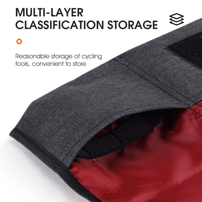 WEST BIKING – sac de vélo pliable, sac à outils, sac de cadre avant, pochette de selle de vélo, Pack