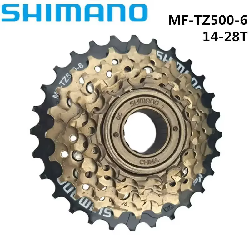 SHIMANO TOURNEY TZ500 6/7 vitesses Cassette VTT roue libre fil métallique pignon 14-28/34T pièce de 