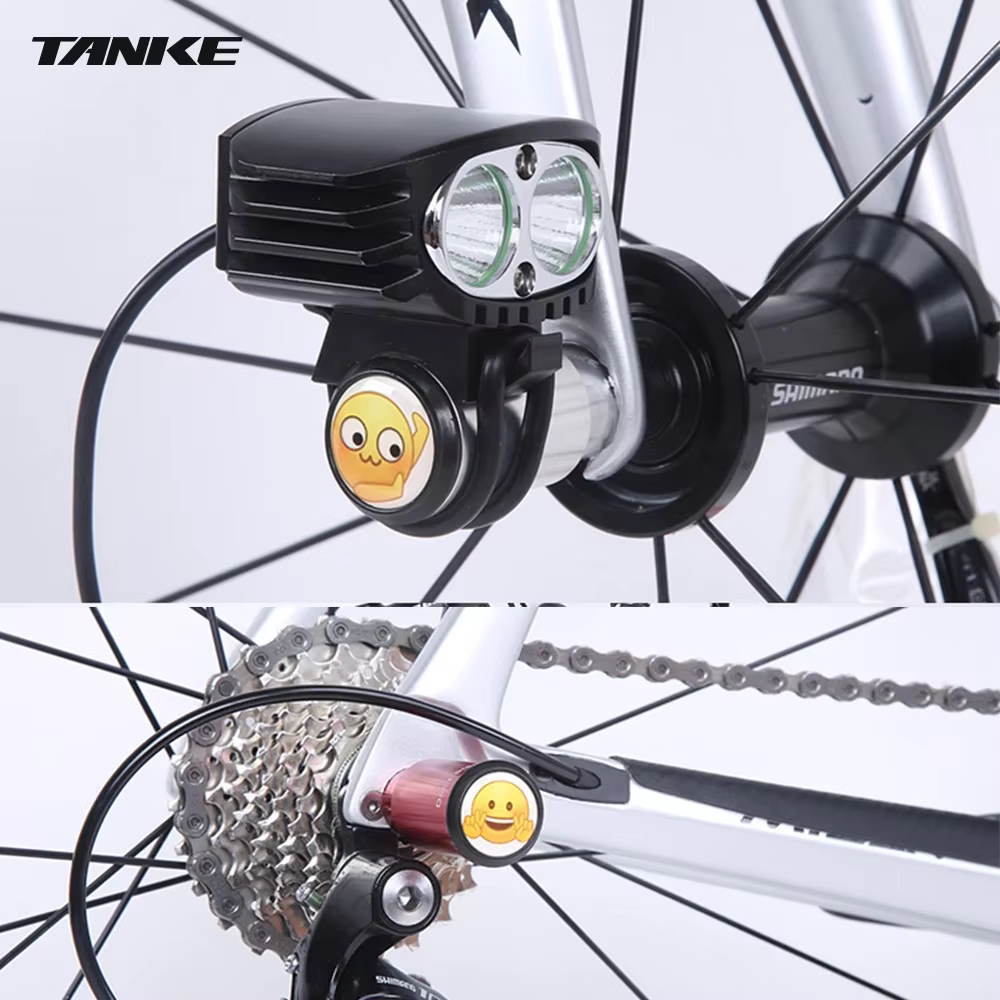 TANKE-Protecteur de Transmission arrière de vélo, support de lampe de cyclisme sur route, accessoire