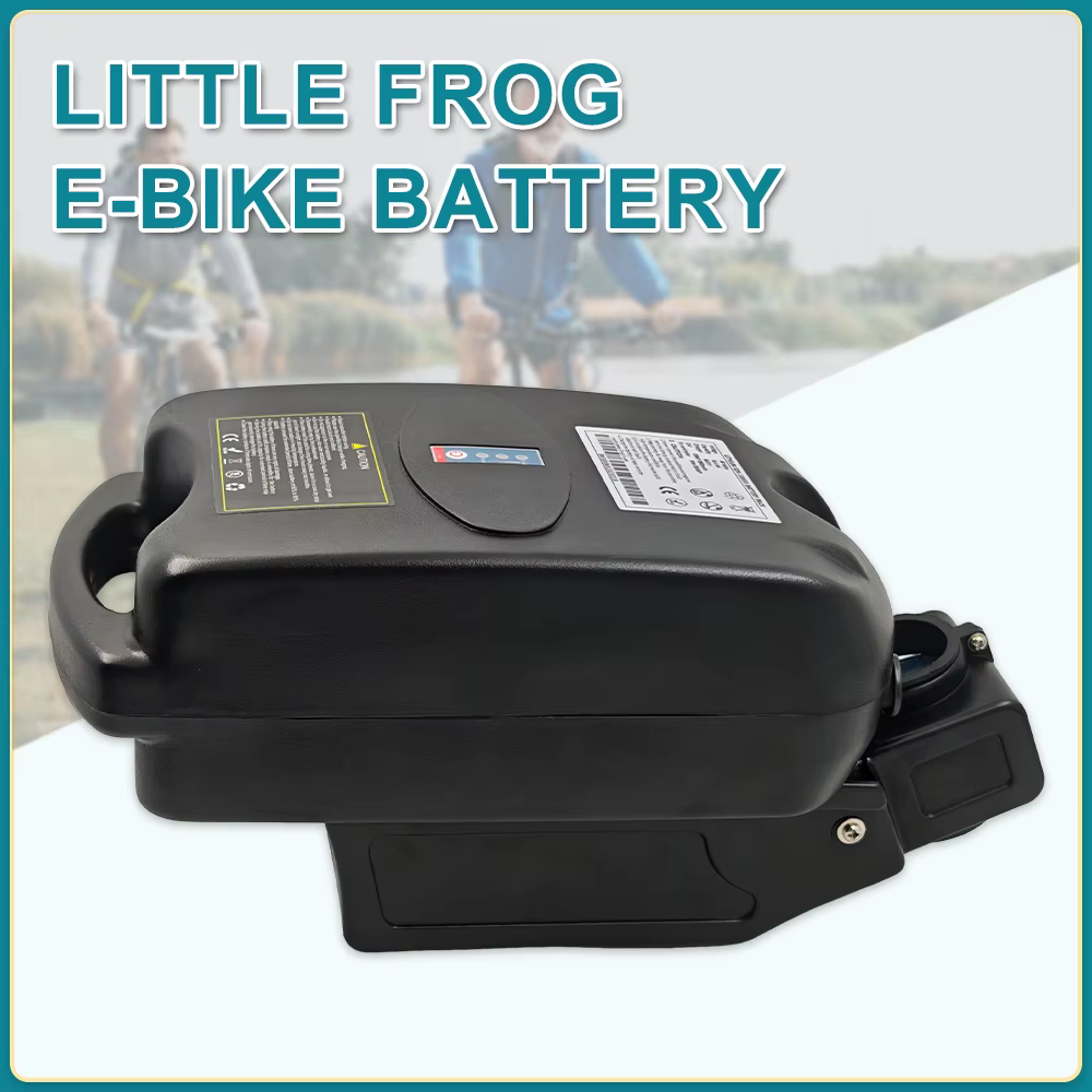 Batterie de vélo électrique 24V 36V 48V, boîtier Frog, pack de batterie de vélo 10Ah 10.4Ah 13Ah, ba