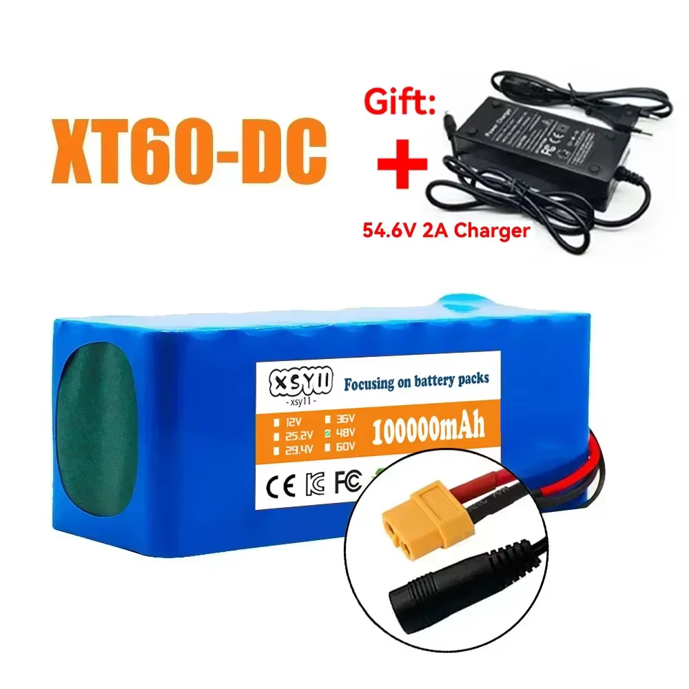 Batterie de Scooter motorisée authentique 48V 100Ah 500W Citycoco avec BMS batterie de voiture plian