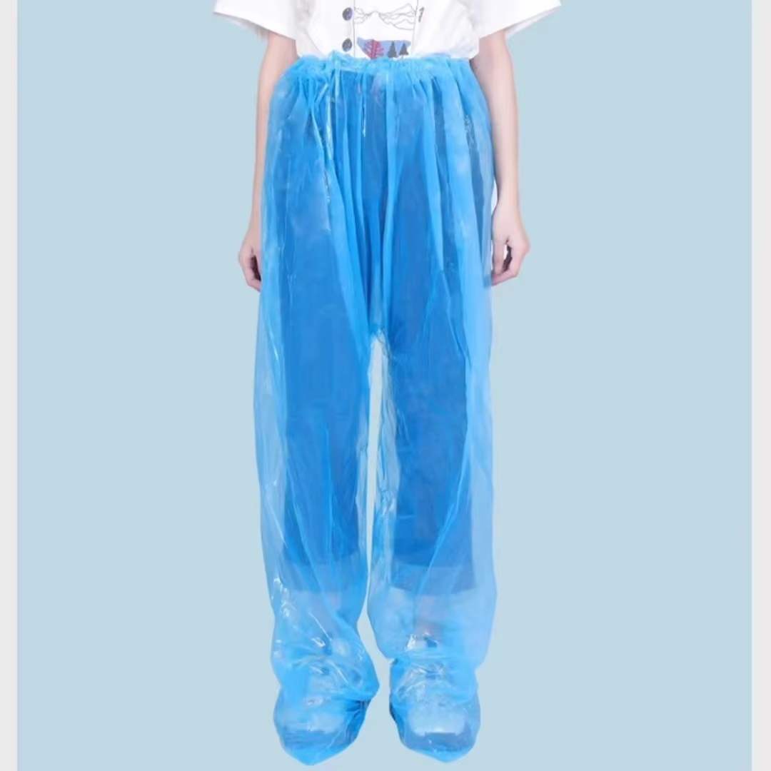 Pantalon de Pluie de Poulet Épais et Imperméable pour Voyage en Plein Air, Imperméable Fendu pour To