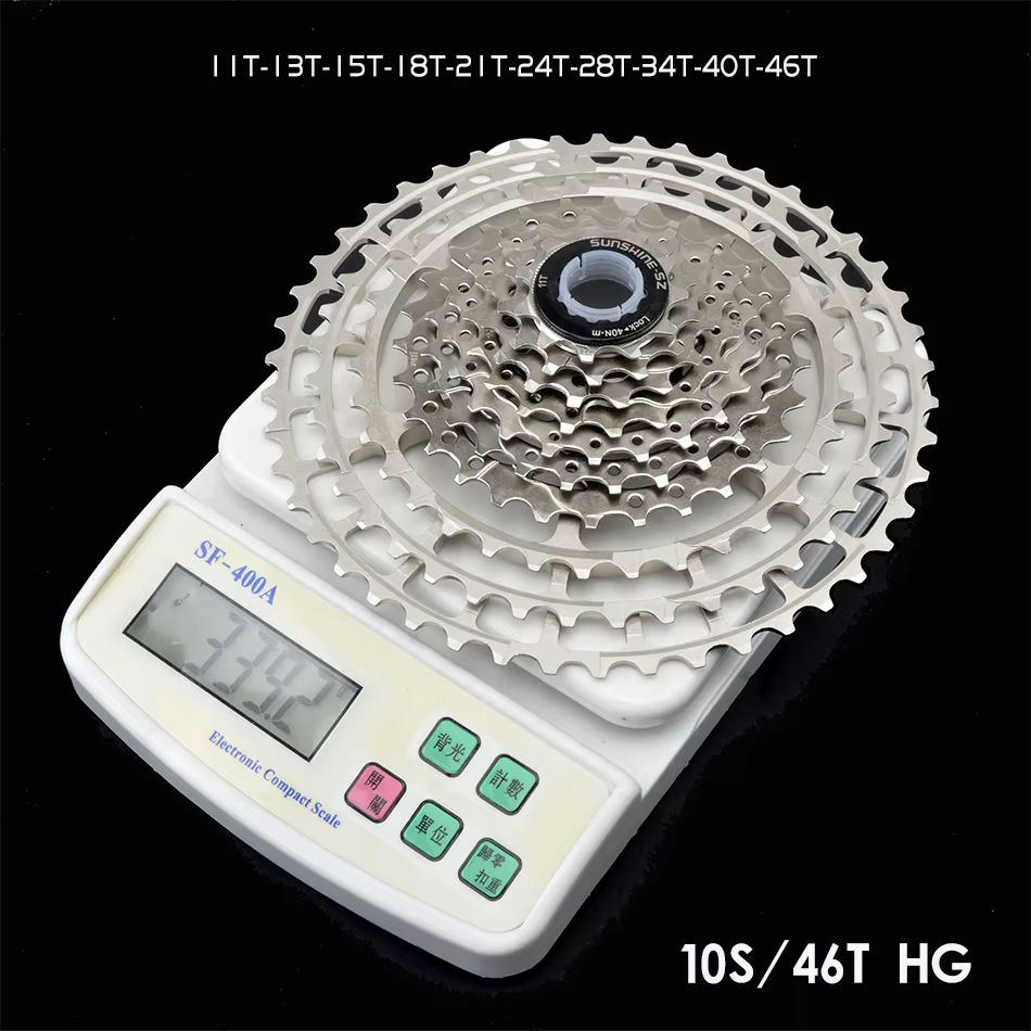 SUNSHINE Ultralight MTB Cassette CNC 10/11/12Speed 46-52T HG roue libre  pour la transmission SHIMAN