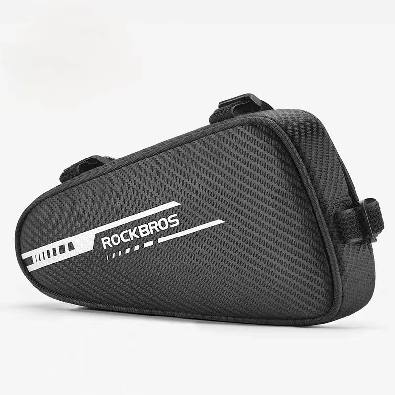 Sac de Tube supérieur de vélo de route de montagne, sac de selle triangulaire pour faisceau avant, p