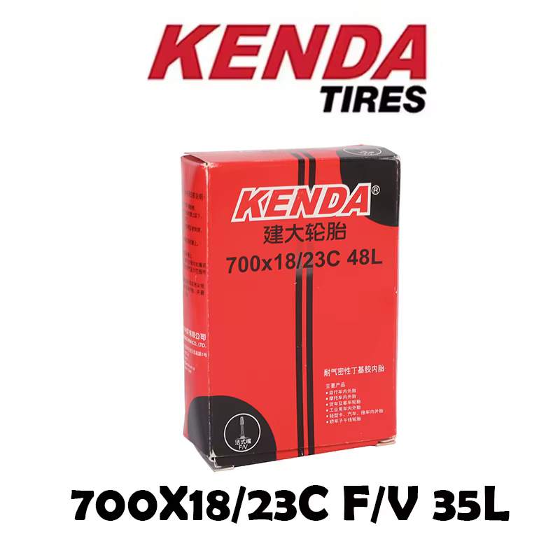 1 pièces KENDA chambre à air de pneu de vélo 700C 18-23C 23-25C 28-32C 35-43C 45C caméra Schrader Pr