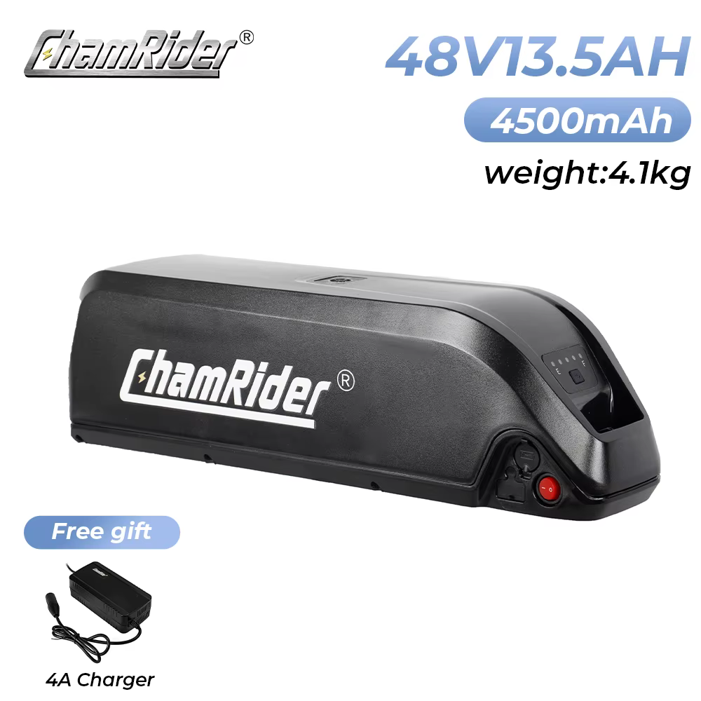 ChamRider-Batterie pour véhicule électrique, batterie pour vélo électrique, 48V, 25Ah, 52V, Hailong