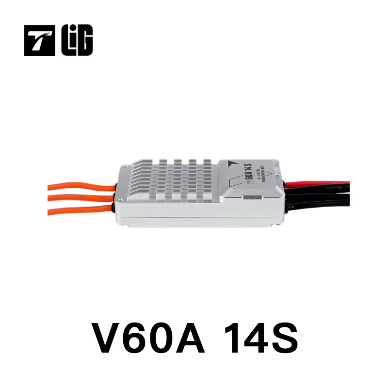 Contrôleur de vitesse électronique V60A/80A/120A/150A/200A 14S ESC pour moteur sans balais, prend en