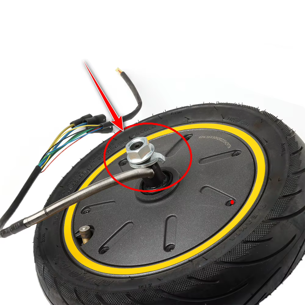 Vis de roue avant pour Scooter électrique Ninebot Max G30 G30D, joints d'écrous, roulement, anneau e