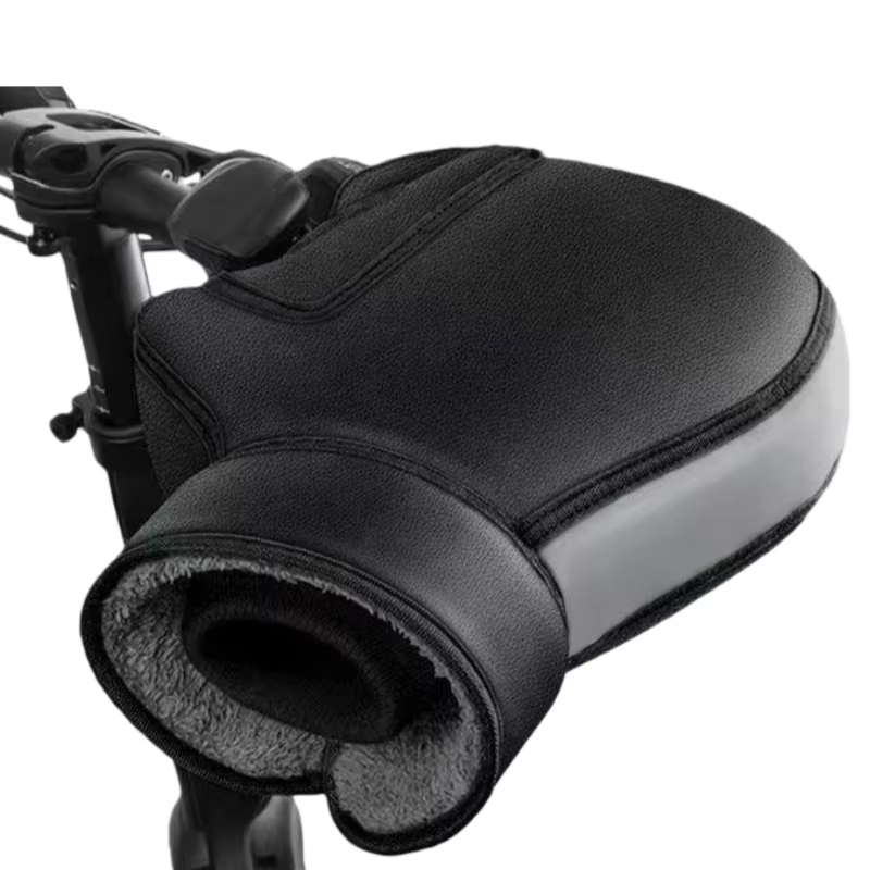 Couvre-guidon de vélo électrique, poignées chaudes coupe-vent pour l'hiver, pour la conduite par tem