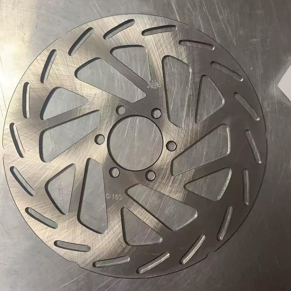 Rotor de frein à disque de vélo 160 mm avec 6 boulons, freins de vélo, rotors en acier inoxydable, é