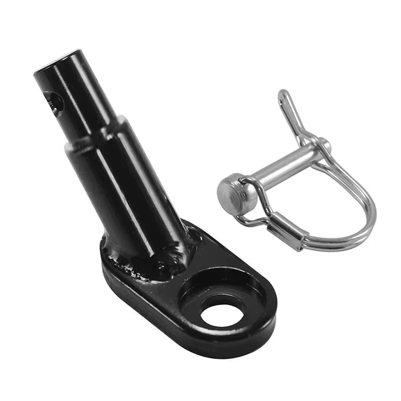 Coupleur d'attelage de remorque de vélo, 2 pièces, sangle en Nylon en acier Durable, installation fa