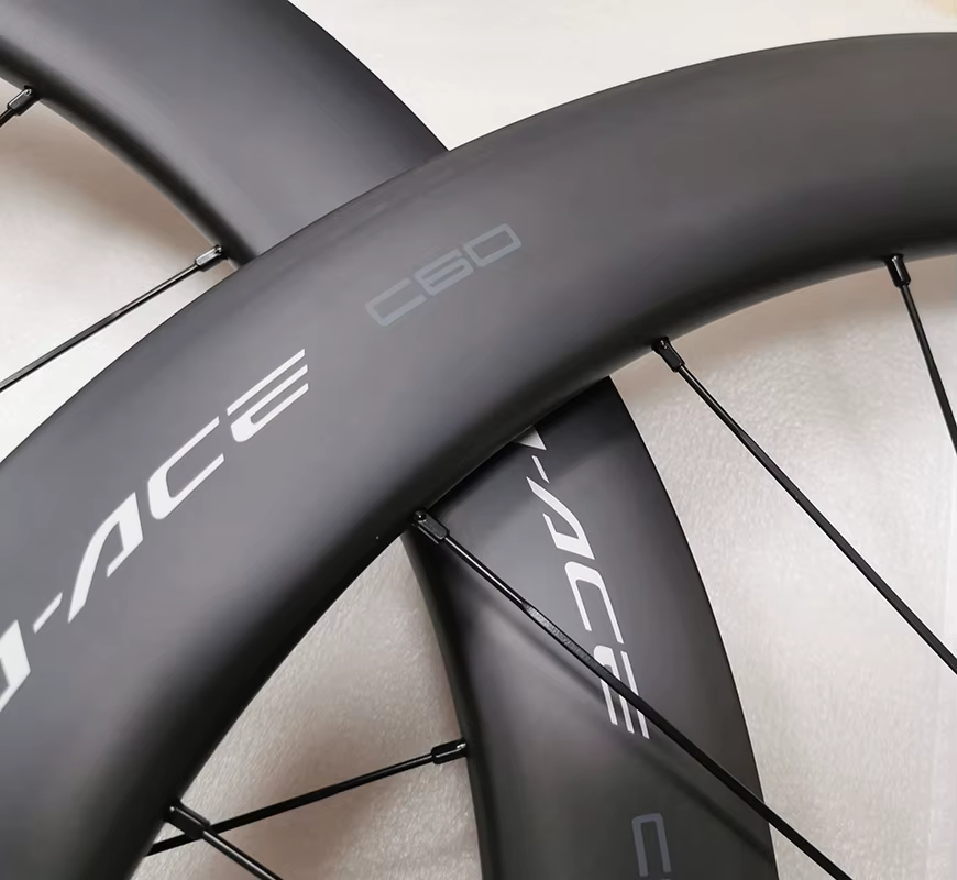 Roue à disque de gravier pour vélo de route en carbone, largeur 36/30/28mm, 50/55/60mm, autocollant 