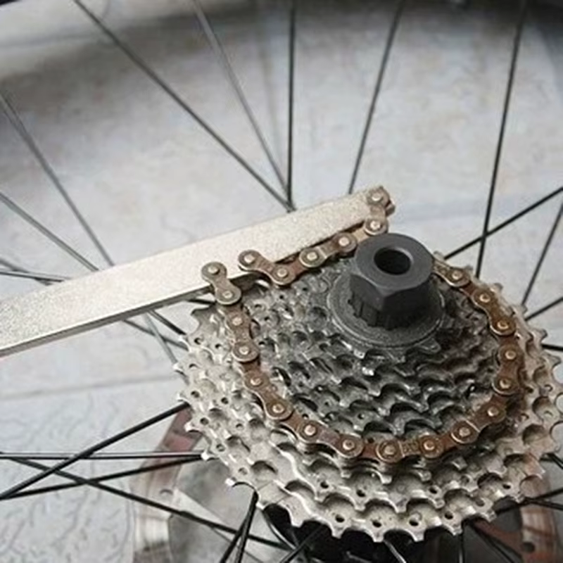 Cassette de vélo à 12 dents en acier au carbone durable, volant d'inertie, dissolvant de verrouillag