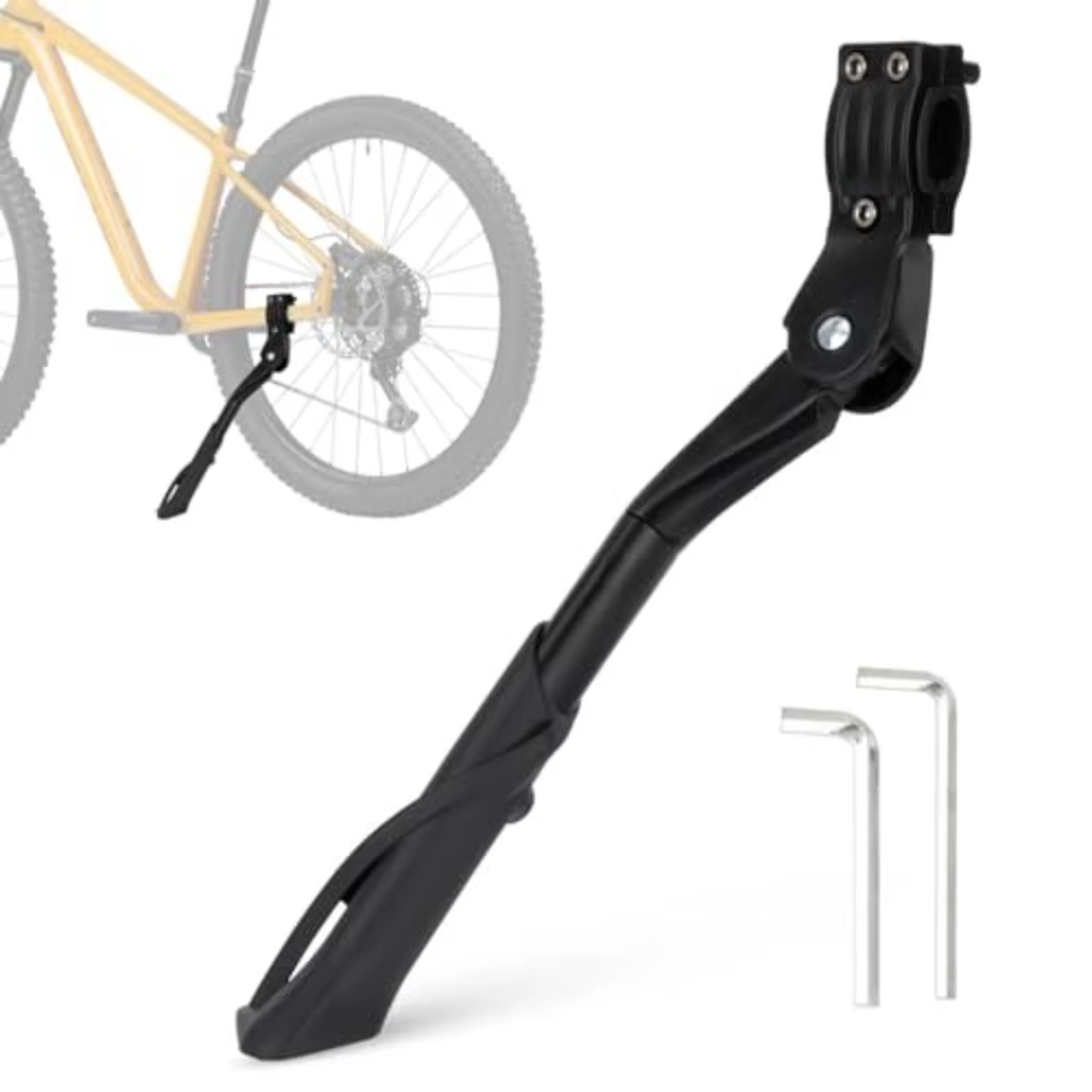 Béquille réglable robuste pour vélos électriques de 24 à 29 pouces, pour VTT, vélos de route et vélo