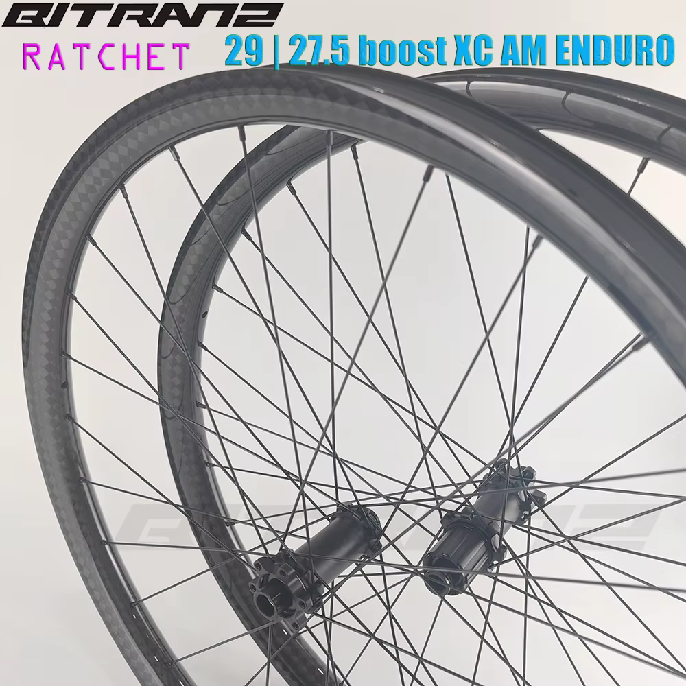 29er 27.5 roues en carbone vtt 30mm 33mm 35mm 36mm roues de VTT BOOST 28H XD HG MS moyeu à cliquet p