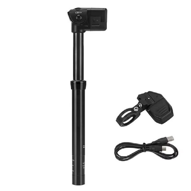 A89E-Travel Bike : Tige de Selle Électrique Intelligente Rechargeable sans Fil à Relevage Automatiqu