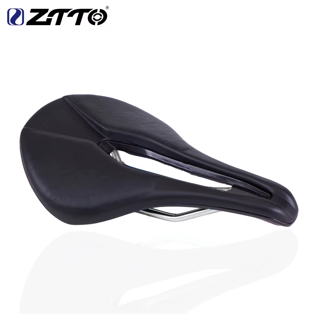 ZTTO vélo E-TPU selle souple siège creux vtt vélo de route TPU mousse siège titane alliage Rail Ti s