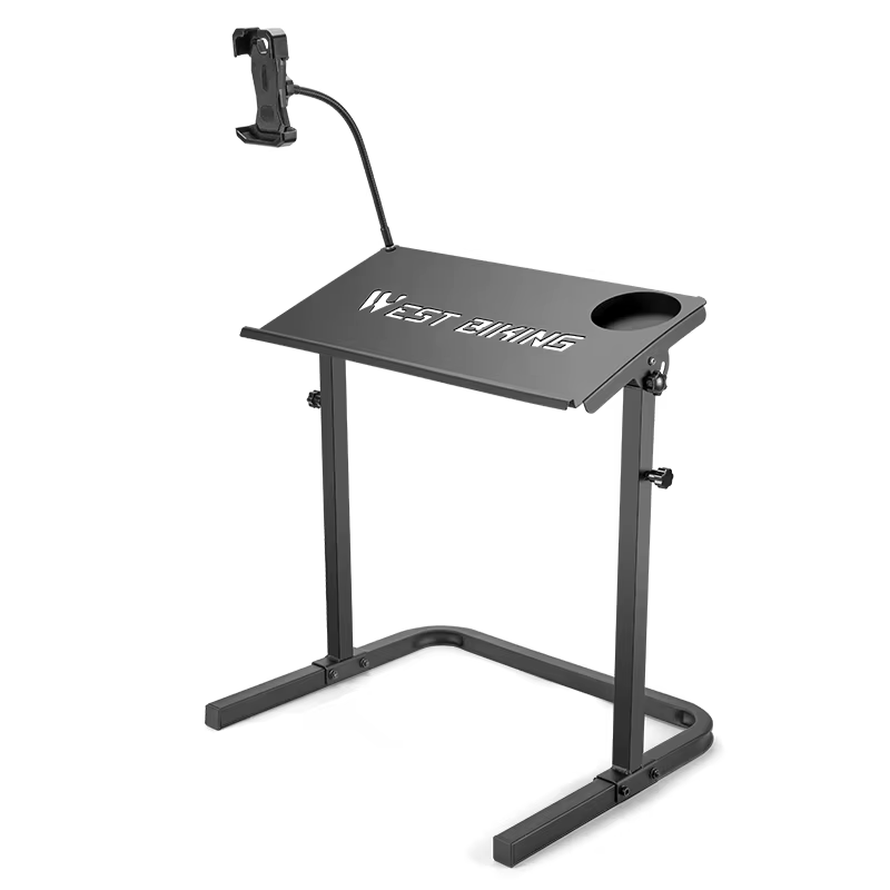 WEST BIKING – bureau de cyclisme d'intérieur, Surface antidérapante, support pour ordinateur Portabl