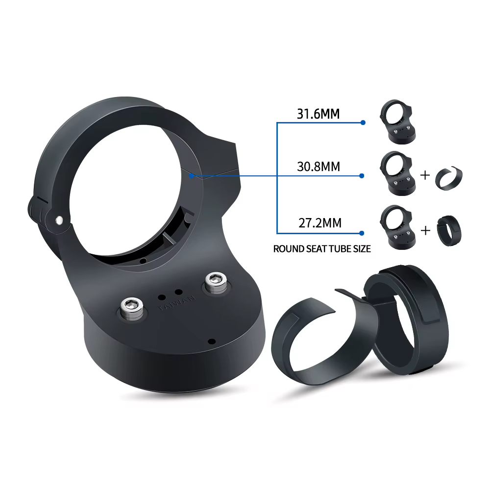 Support de feu arrière de vélo, Support de tige de selle pour vtt, Support de cyclisme pour Garmin V