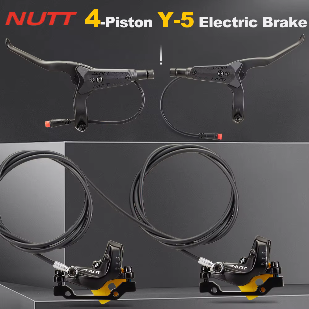 NUTT 4 Pistons frein de Scooter électrique Y-5 frein à disque hydraulique 140 160 180 Rotor pour A5-