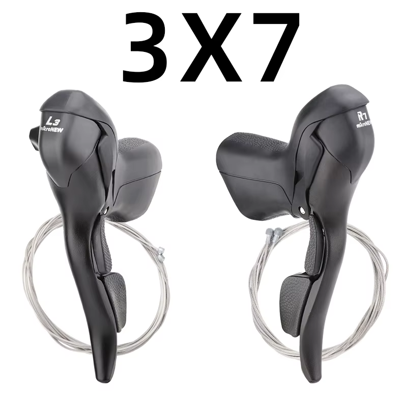 MicroNEW vélo de route manette de vitesse 2*10 vitesses pour guidon 22.2-23.8mm 7/8/9 vitesses doubl