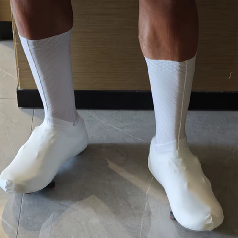 Couvre-chaussures de protection coupe-vent et imperméables 2025, en caoutchouc léger et élastique, h