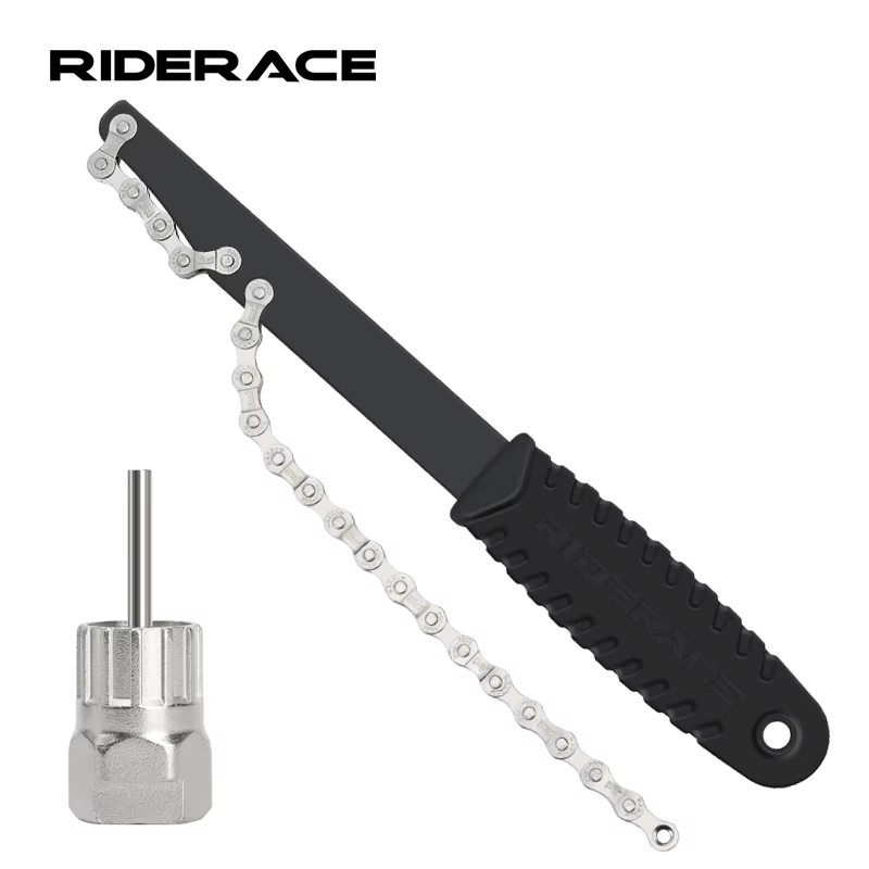 Kit d'outils de retrait de volant d'inertie de vélo avec clé à Cassette 12 dents, fouet de chaîne de