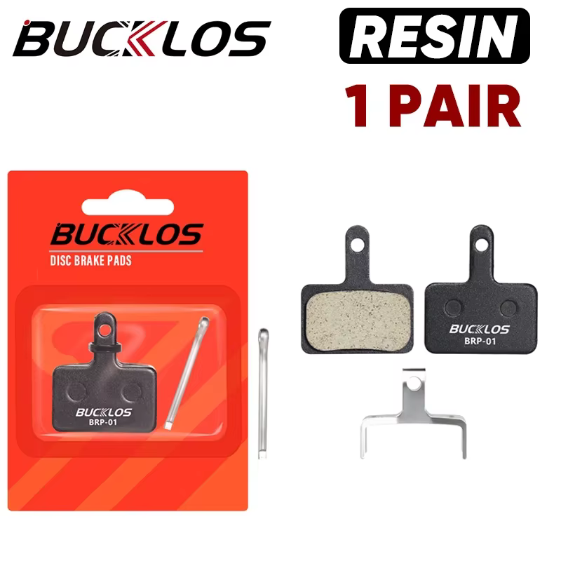 BUCKKubResin-Plaquettes de frein à disque hydraulique pour vélo, résistant à l'usure, plaquettes de